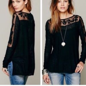 Free People Black Top